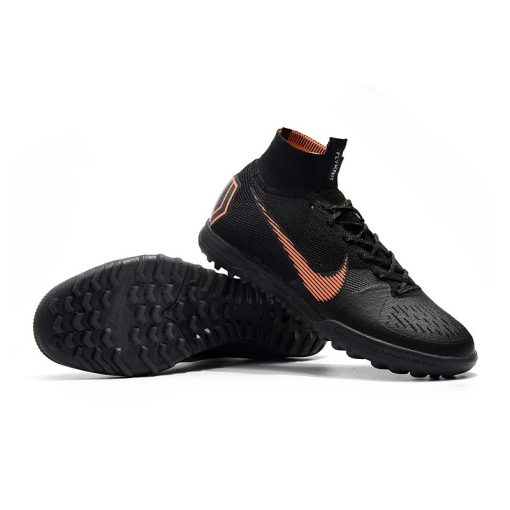 Nike Heren Mercurial SuperflyX VI Elite TF - Zwart Oranje_5.jpg